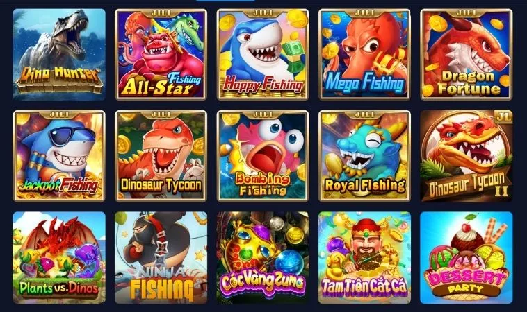 Đa dạng các thể loại game bắn cá để trải nghiệm tại nhà cái Khin789