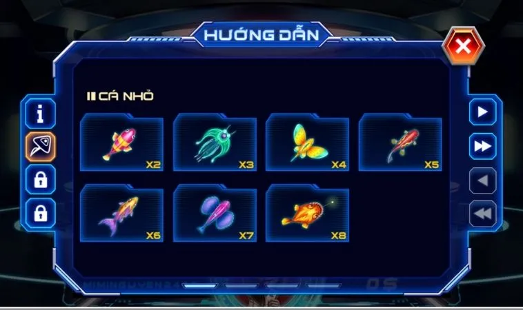 Các sinh vật trong game Bắn Cá Men In Black Tại Khin789