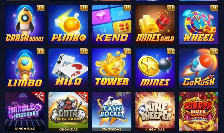 Đa dạng các thể loại game nhanh để trải nghiệm tại Khin789