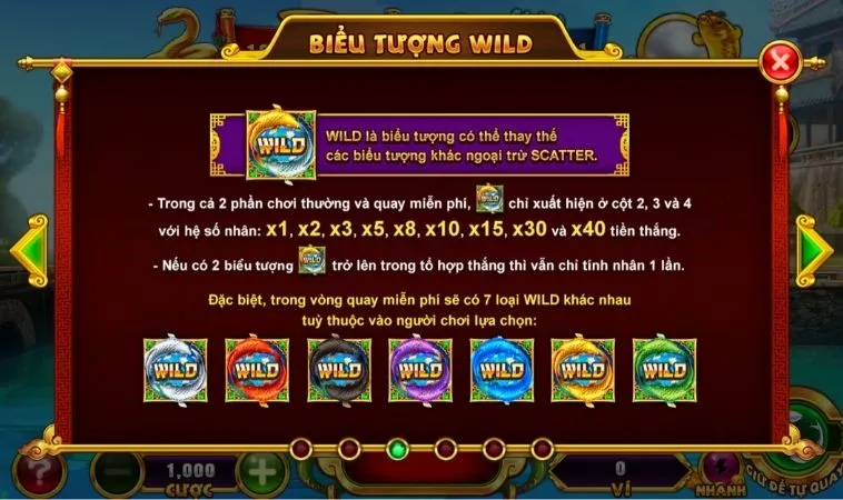Biểu tượng Wild trong game Nổ Hũ Táo Quân Tại Khin789
