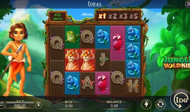 Đồ họa game Nổ Hũ Rừng Xanh Tại Khin789 thiết kế sống động